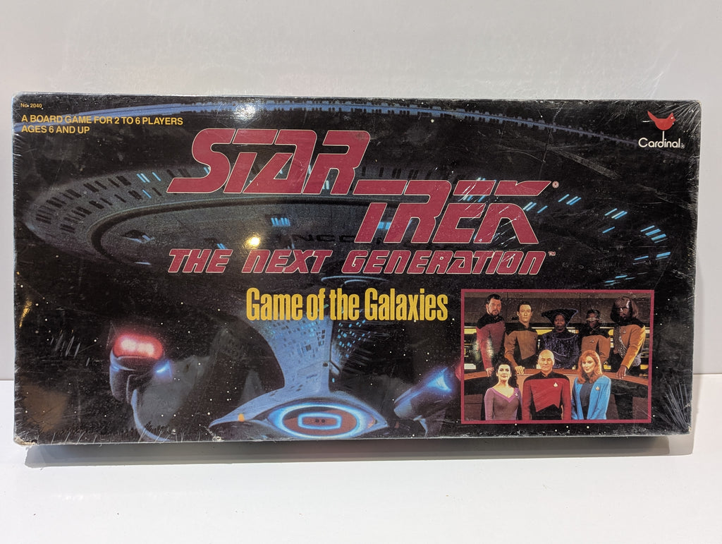 Vintage 1993 Star Trek The Next Generation Game Of The Galaxies Sealed Board Game