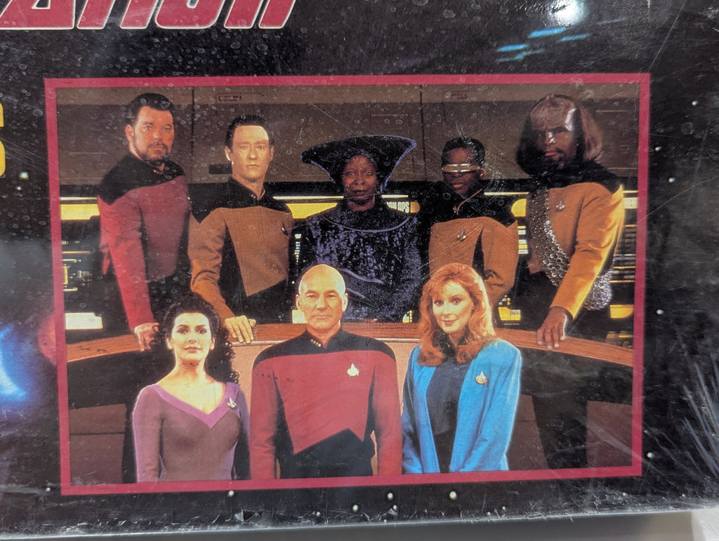 Vintage 1993 Star Trek The Next Generation Game Of The Galaxies Sealed Board Game