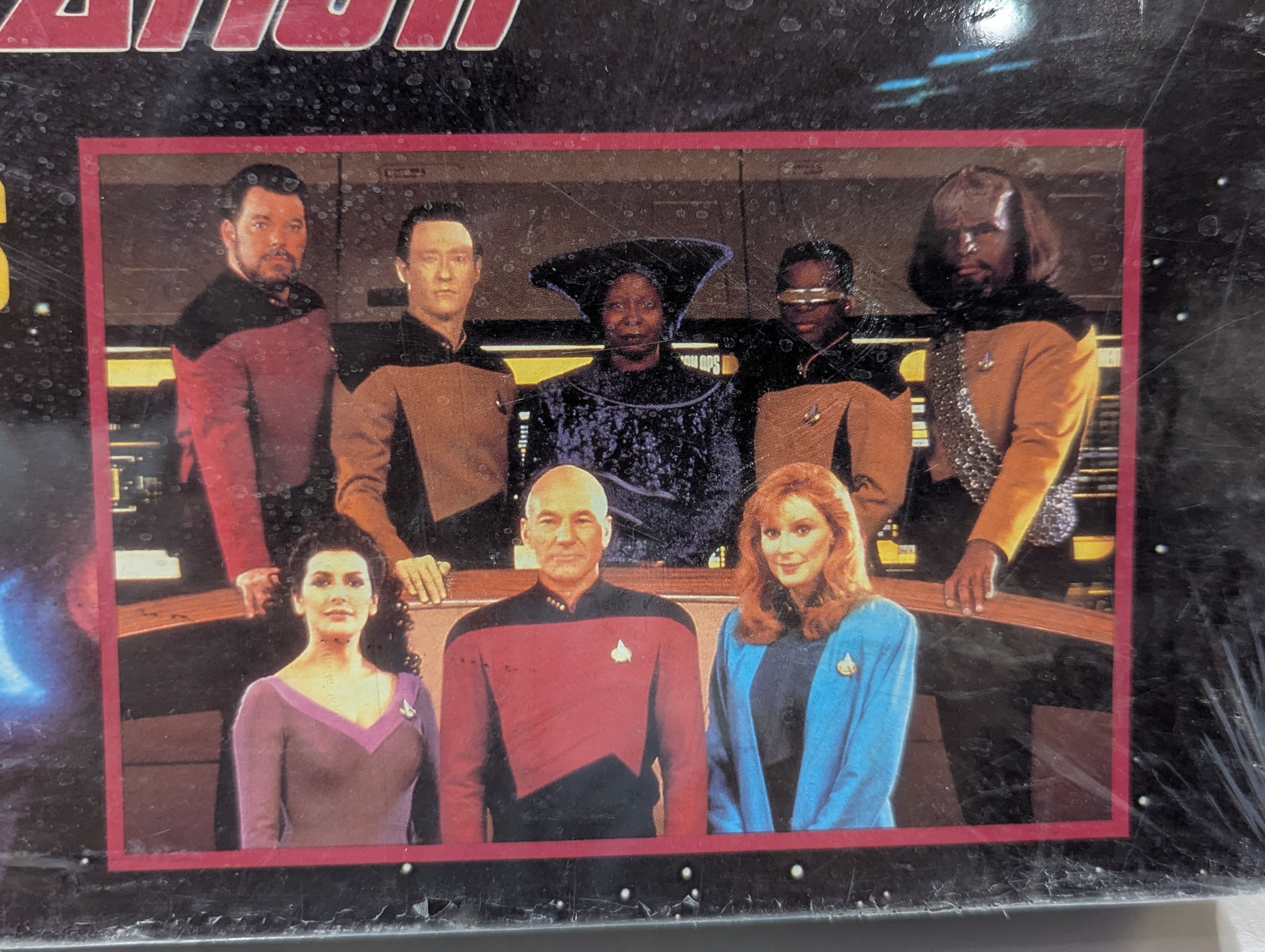Vintage 1993 Star Trek The Next Generation Game Of The Galaxies Sealed Board Game