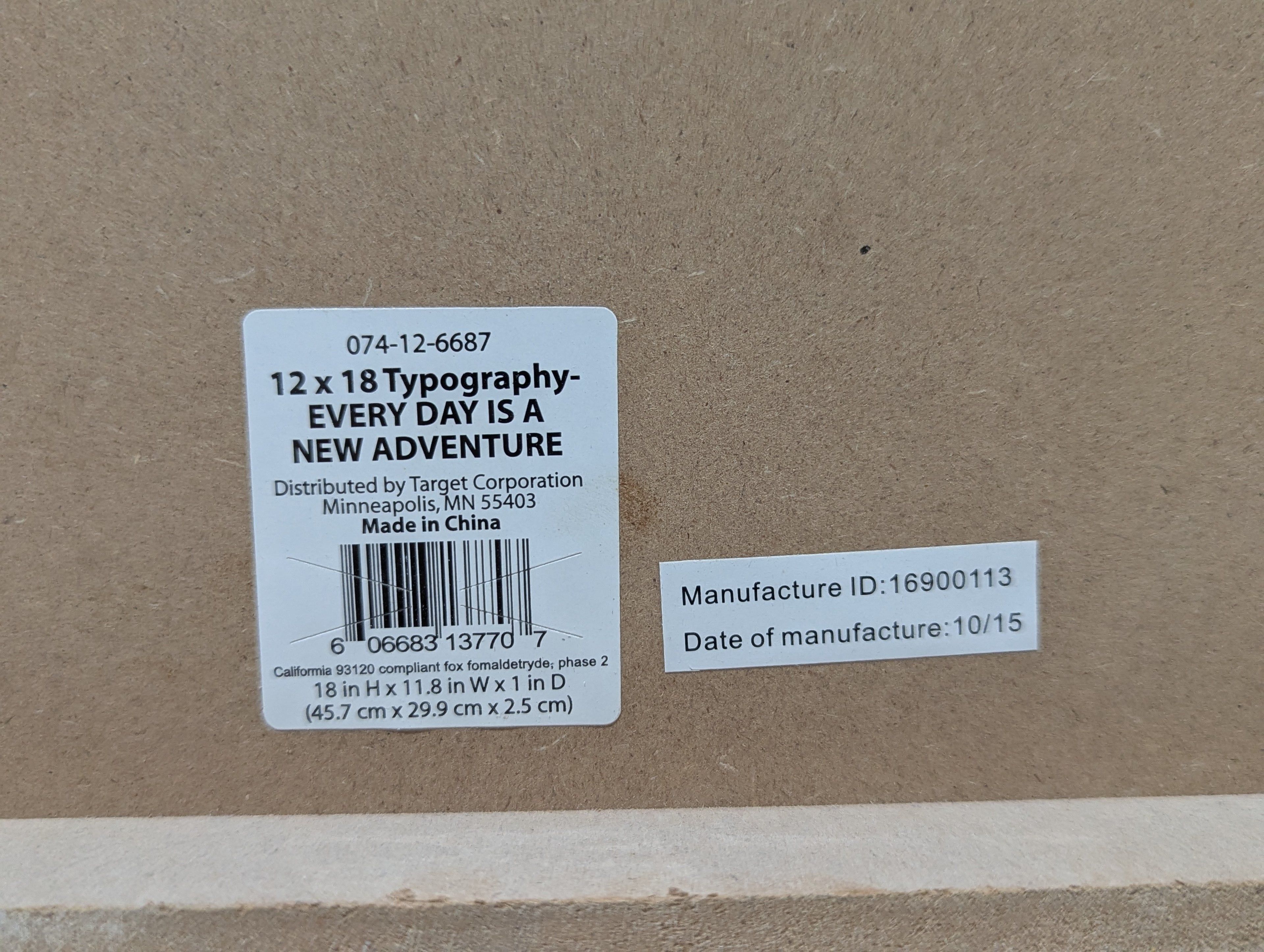 Nautical Every Day Is A New Adventure Wooden Wall Sign Anchor 12x18 Coastal Decor