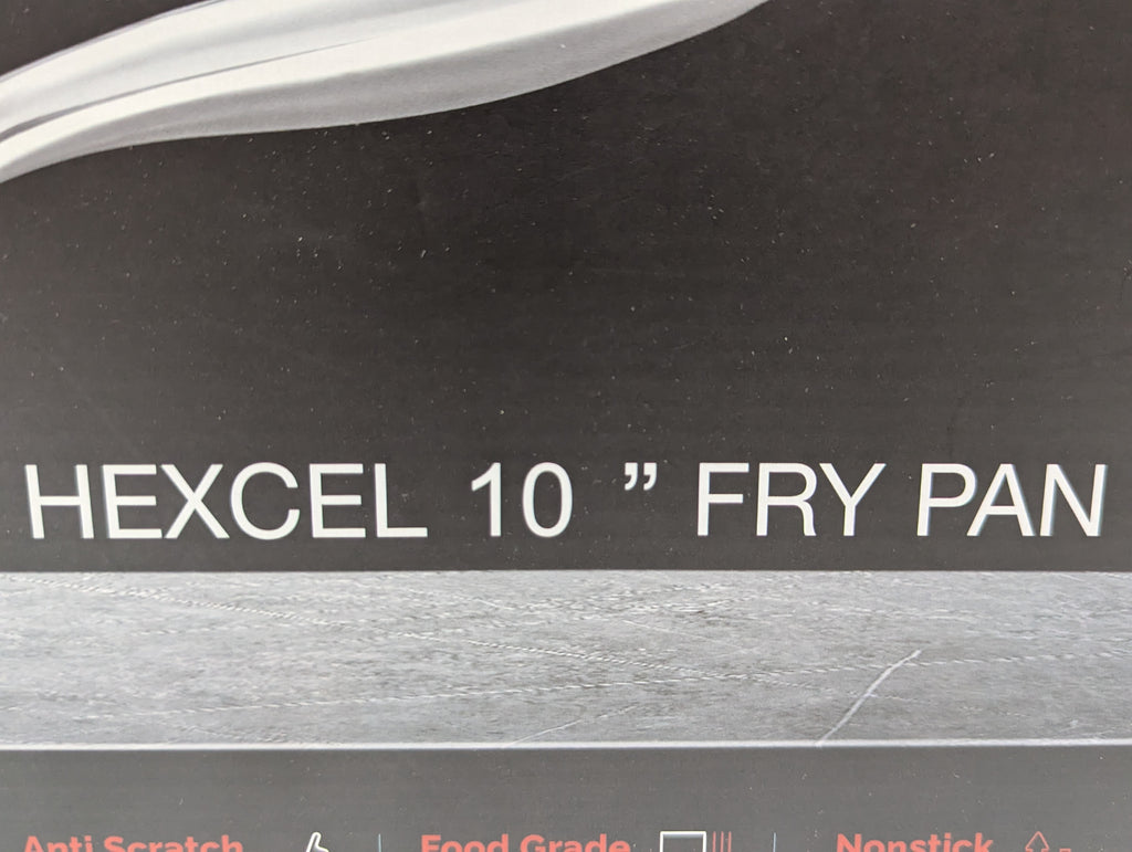 Kitchen Suisse Hexcel 10 Inch Nonstick Fry Pan With Glass Lid Honeycomb Induction
