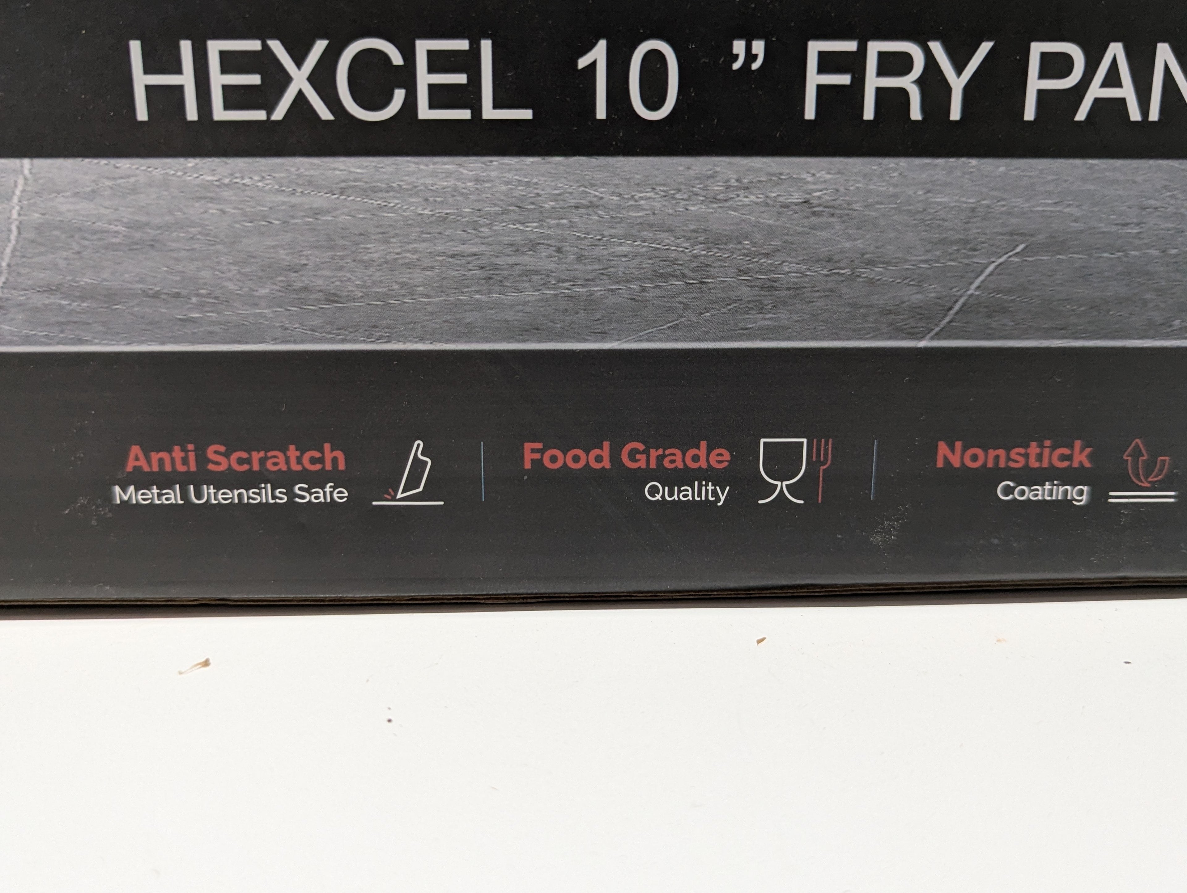 Kitchen Suisse Hexcel 10 Inch Nonstick Fry Pan With Glass Lid Honeycomb Induction