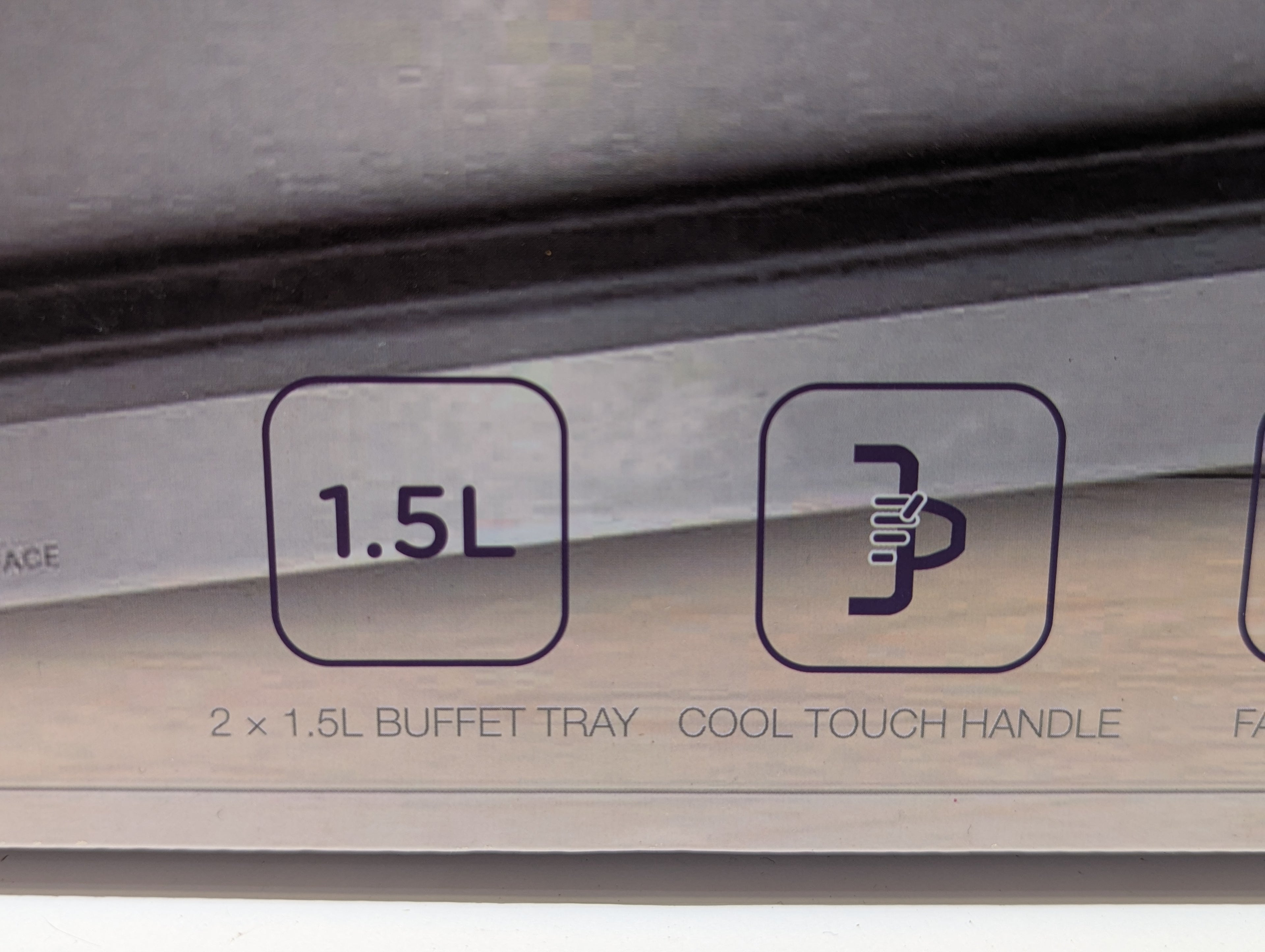 LexiHome Buffet Warmer Server 2 x 1.5L Stainless Steel Electric Food Warming Tray