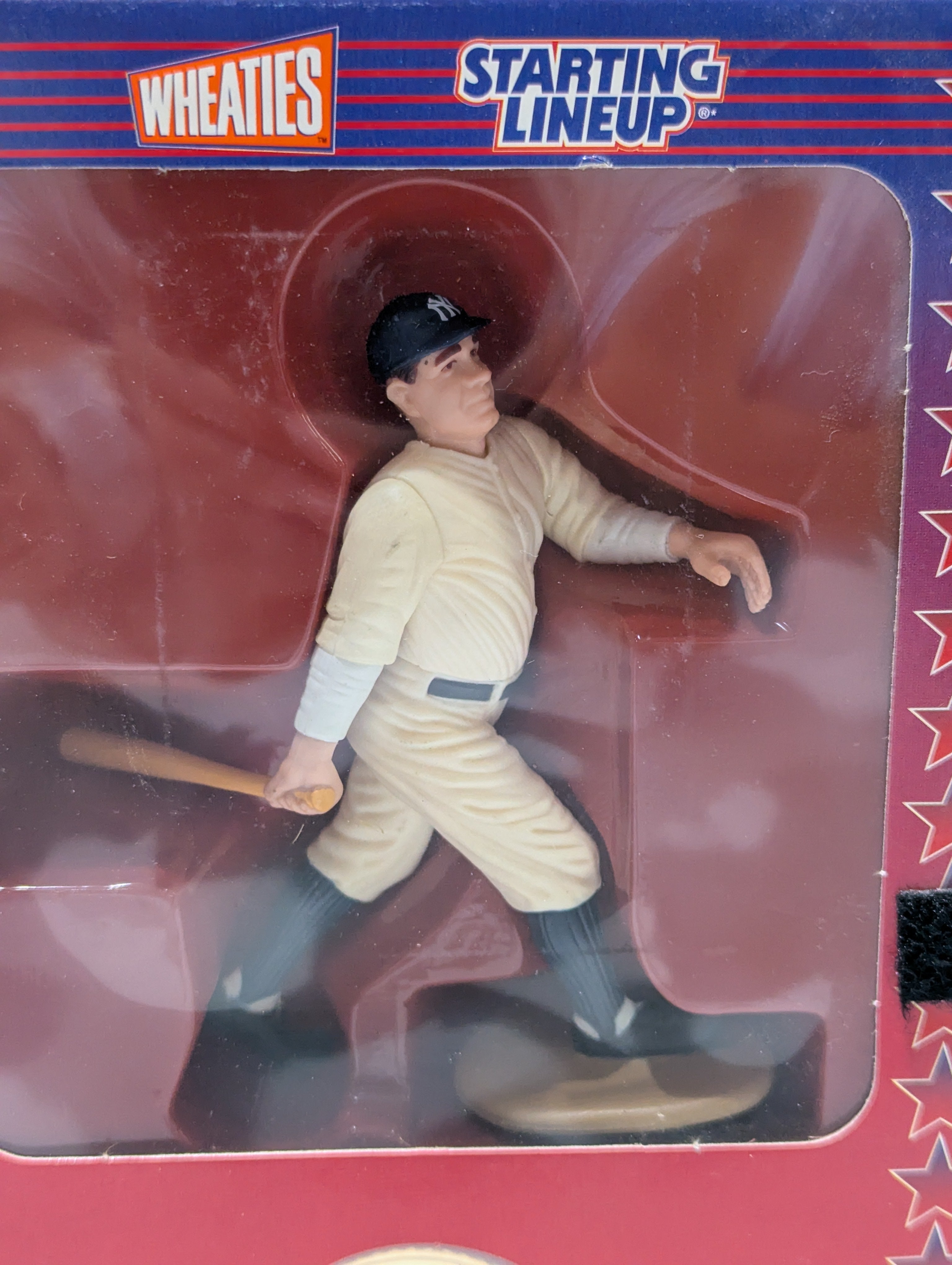 Vintage 2000 Starting Lineup Wheaties Babe Ruth Champion Collection Figure Card