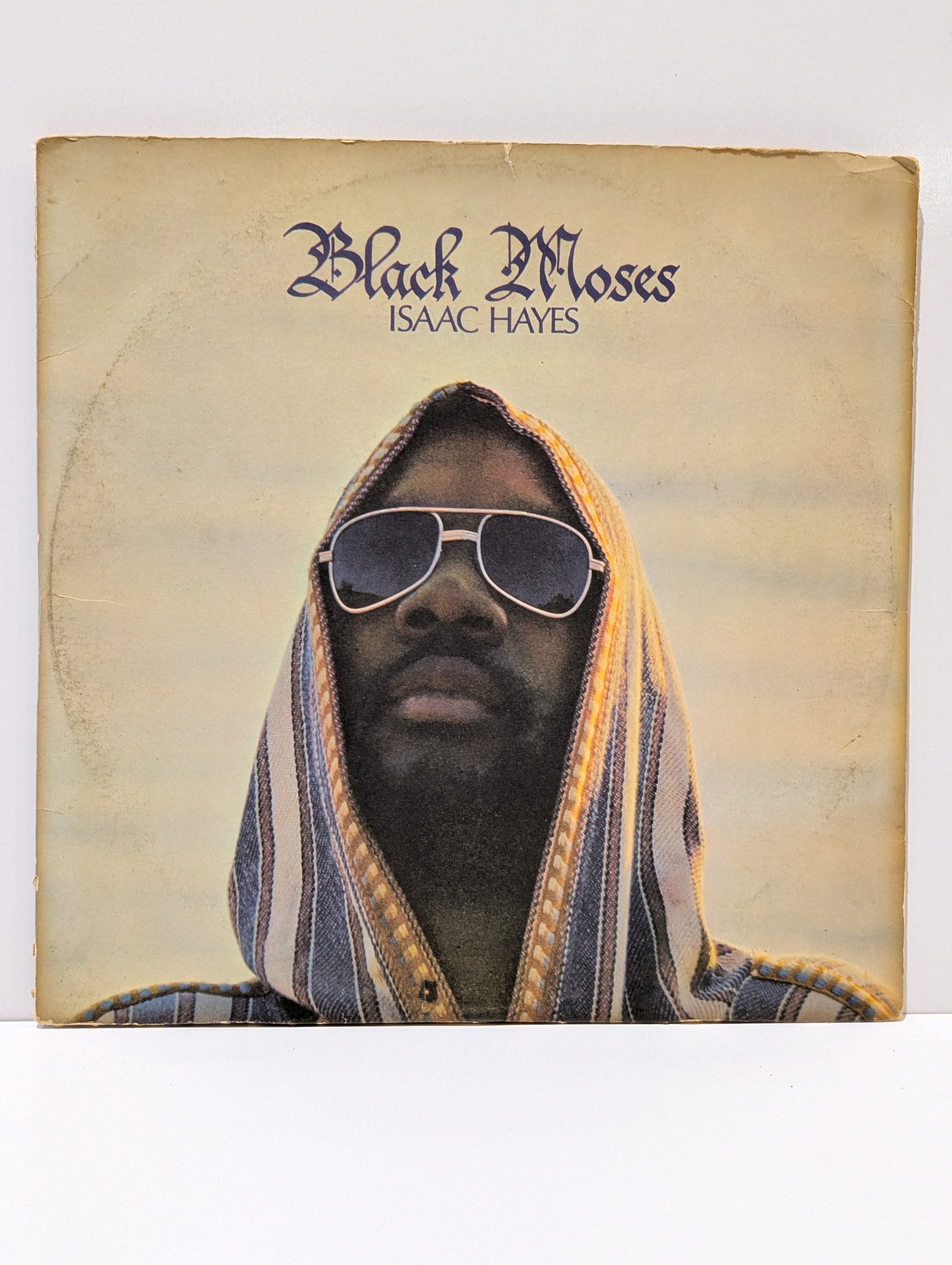 Vintage Isaac Hayes Black Moses LP Vinyl Record Stax Enterprise Soul Funk Album