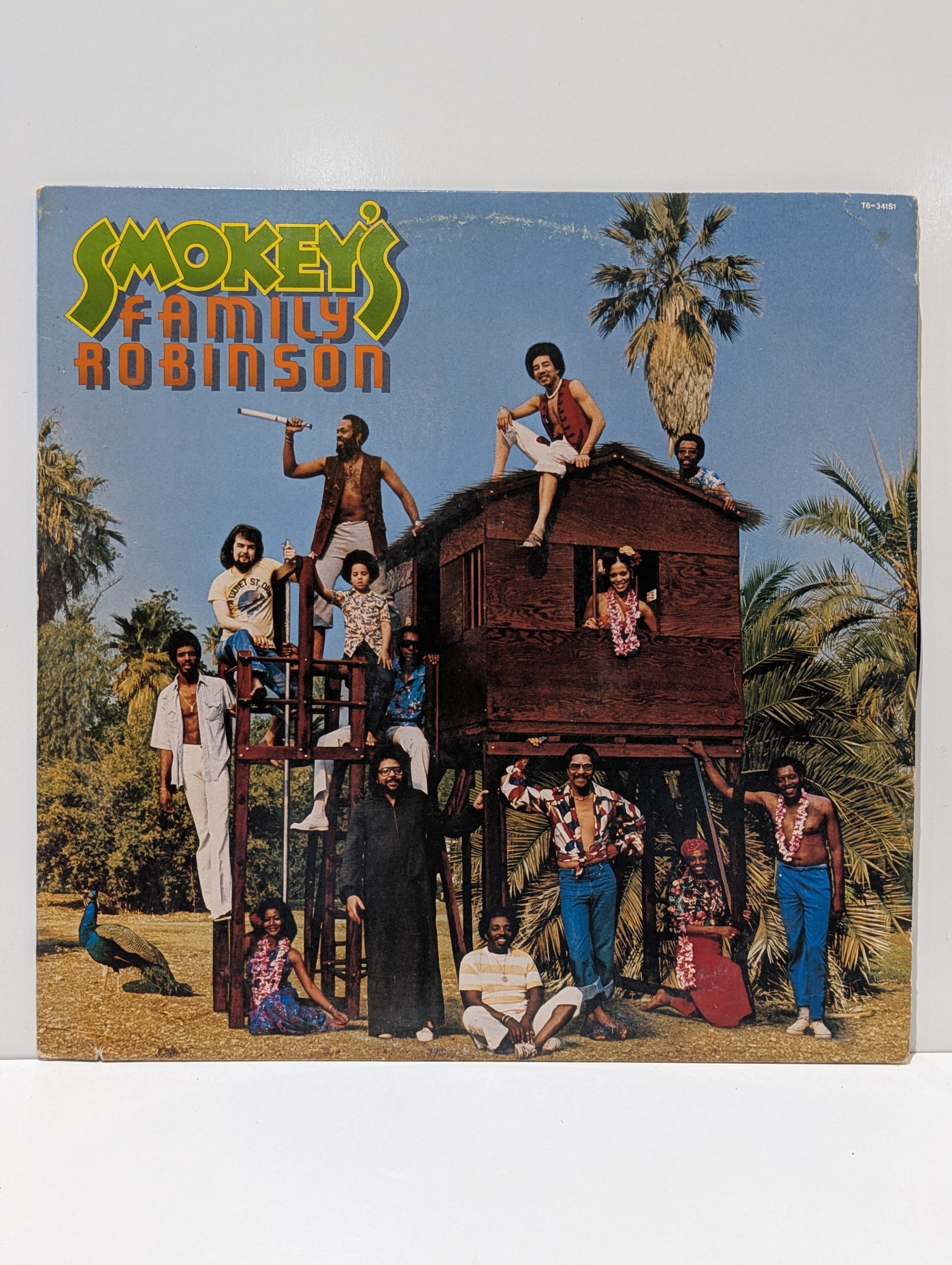 Vintage Smokey Robinson Family LP Vinyl Record Tamla Motown Soul Funk Album T6-341S1