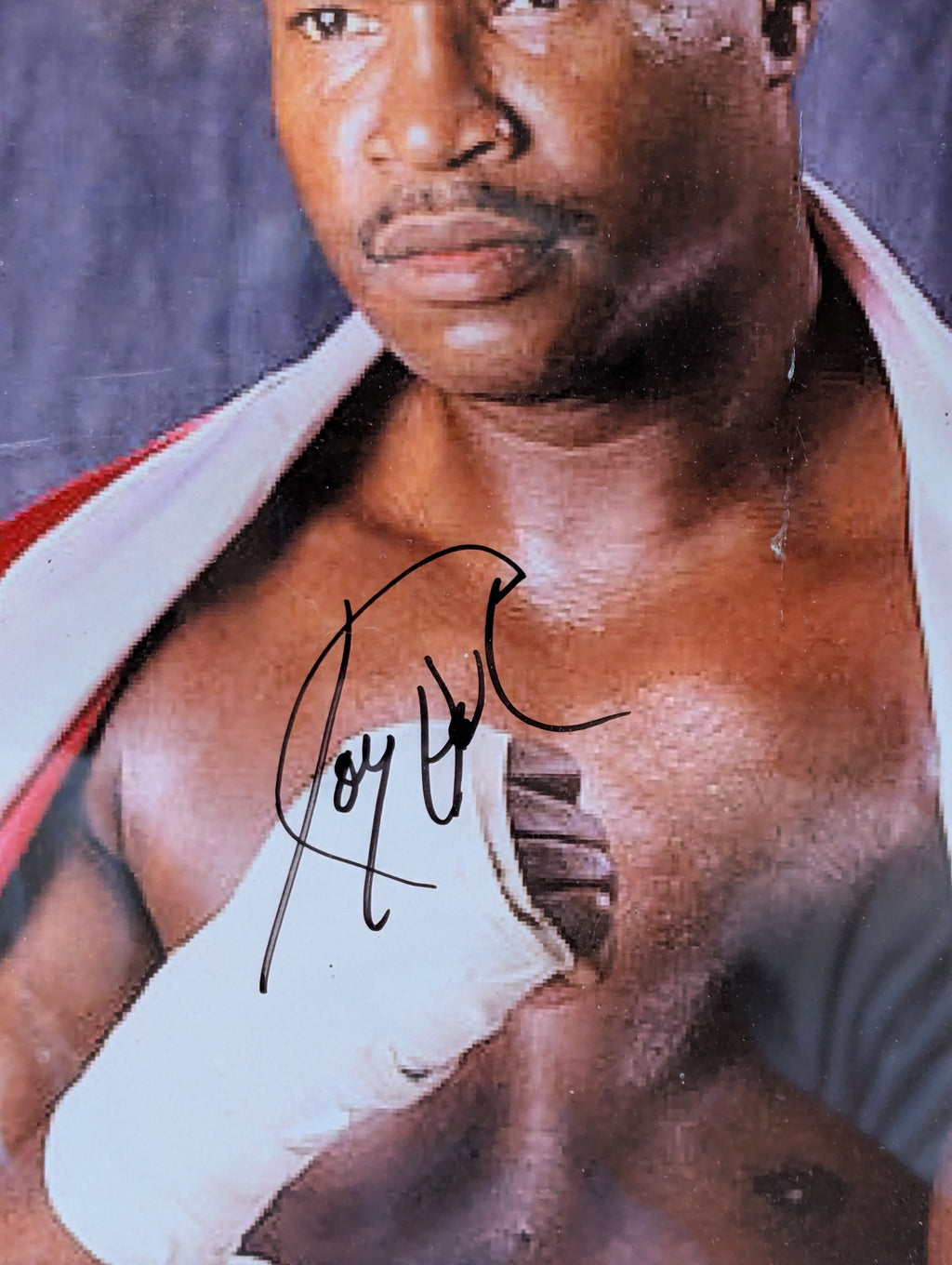 Larry Holmes Signed Autograph 8x10 Framed Boxing Photo COA Sports Memorabilia