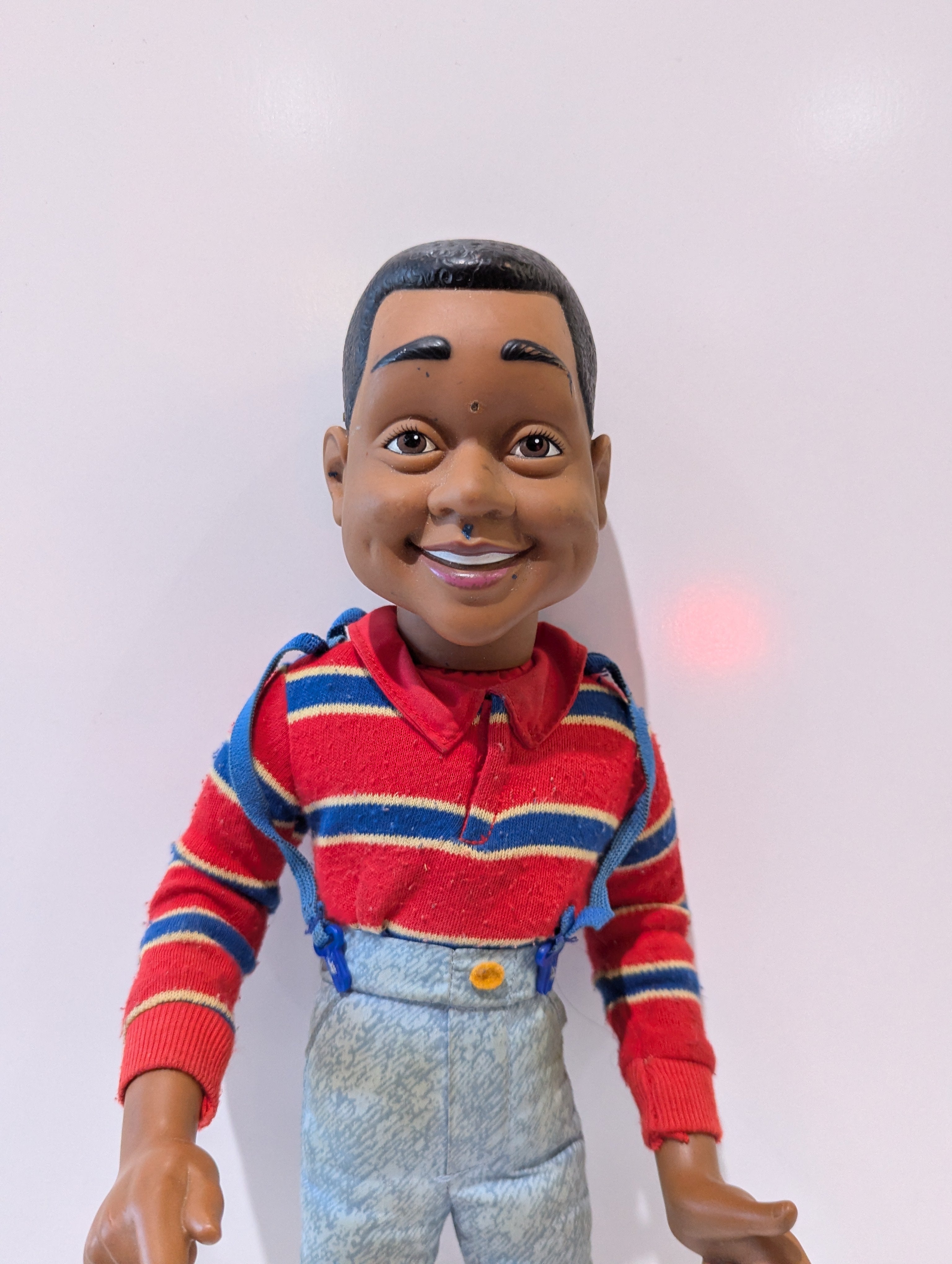 Vintage Steve Urkel Talking Doll Family Matters Character Collectible Figure Toy