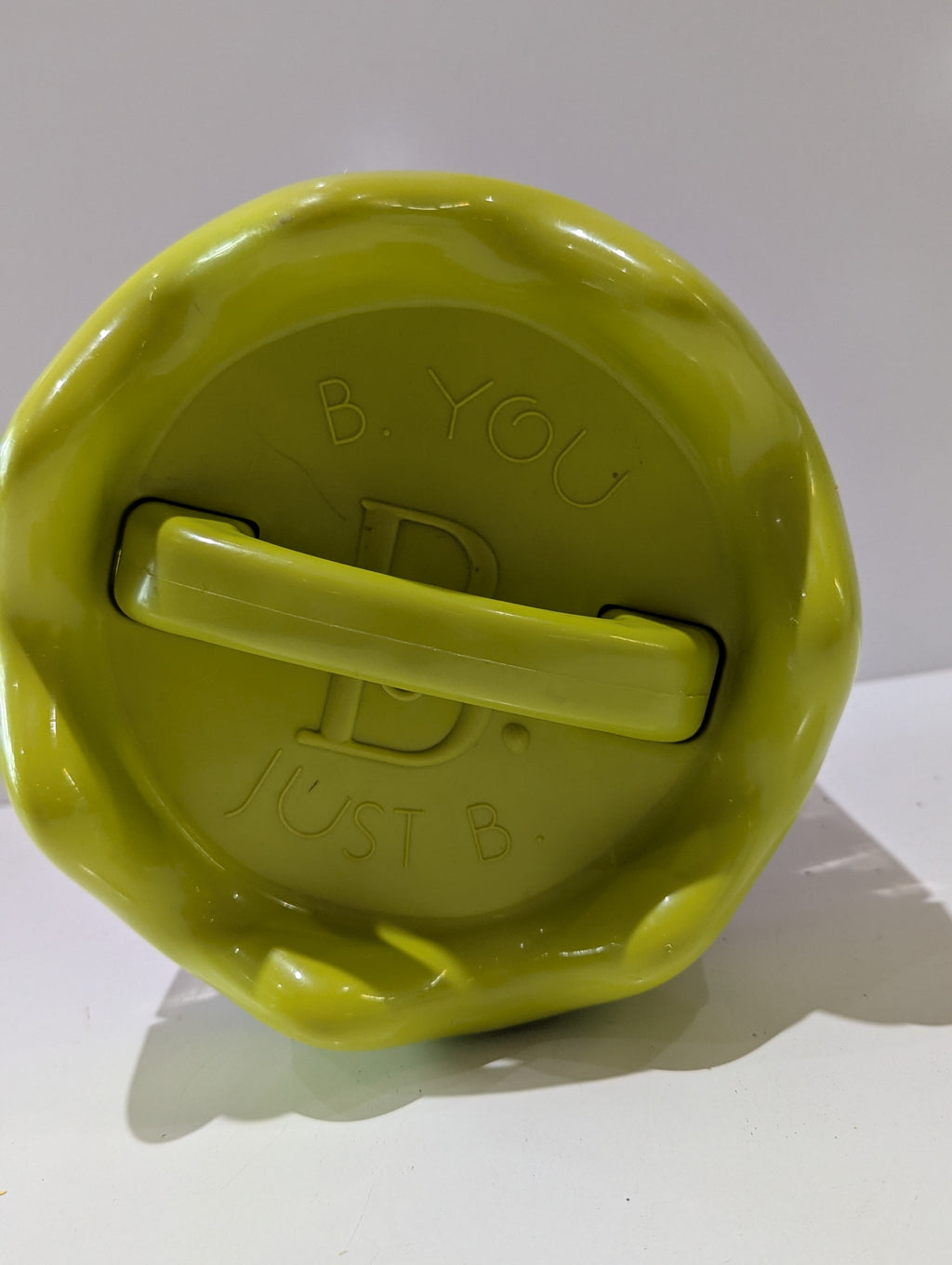 B. Toys B. You Just B. Bristle Blocks Building Set Storage Jar Colorful STEM Toy