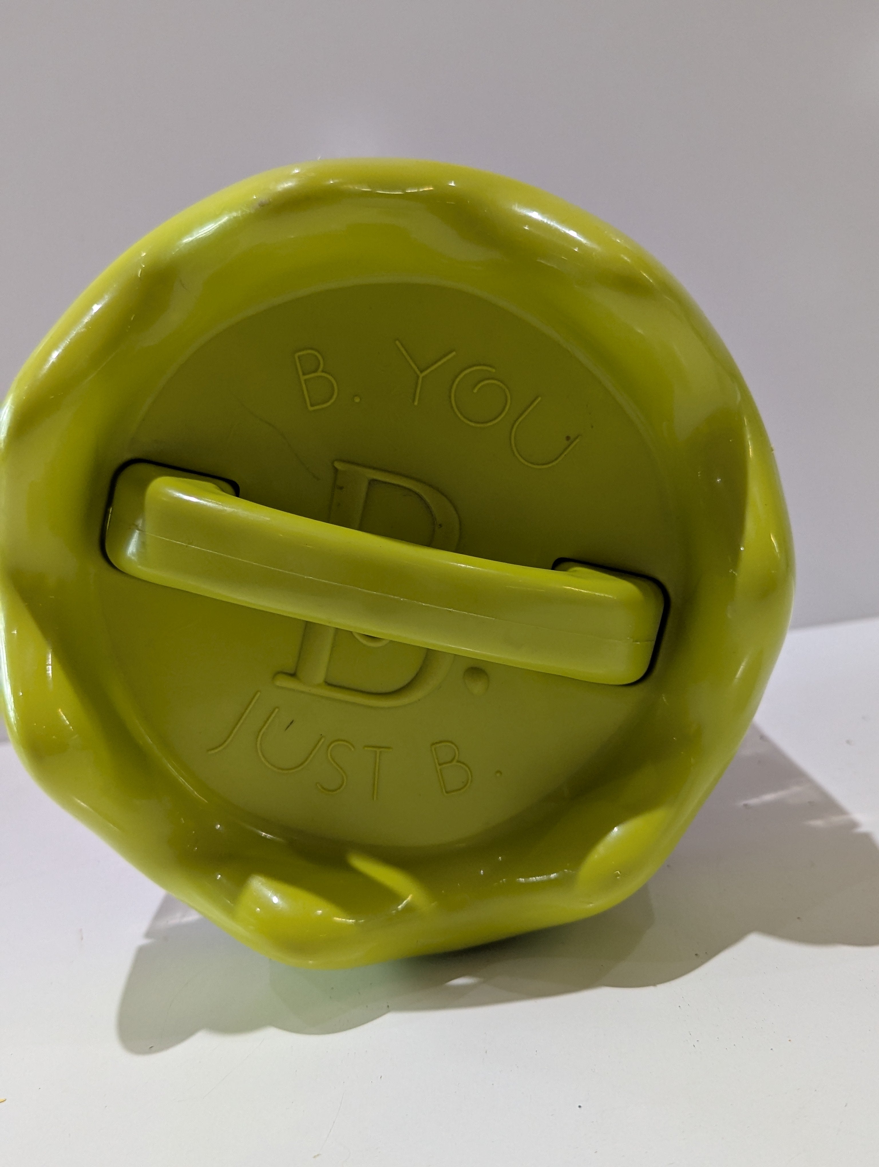 B. Toys B. You Just B. Bristle Blocks Building Set Storage Jar Colorful STEM Toy