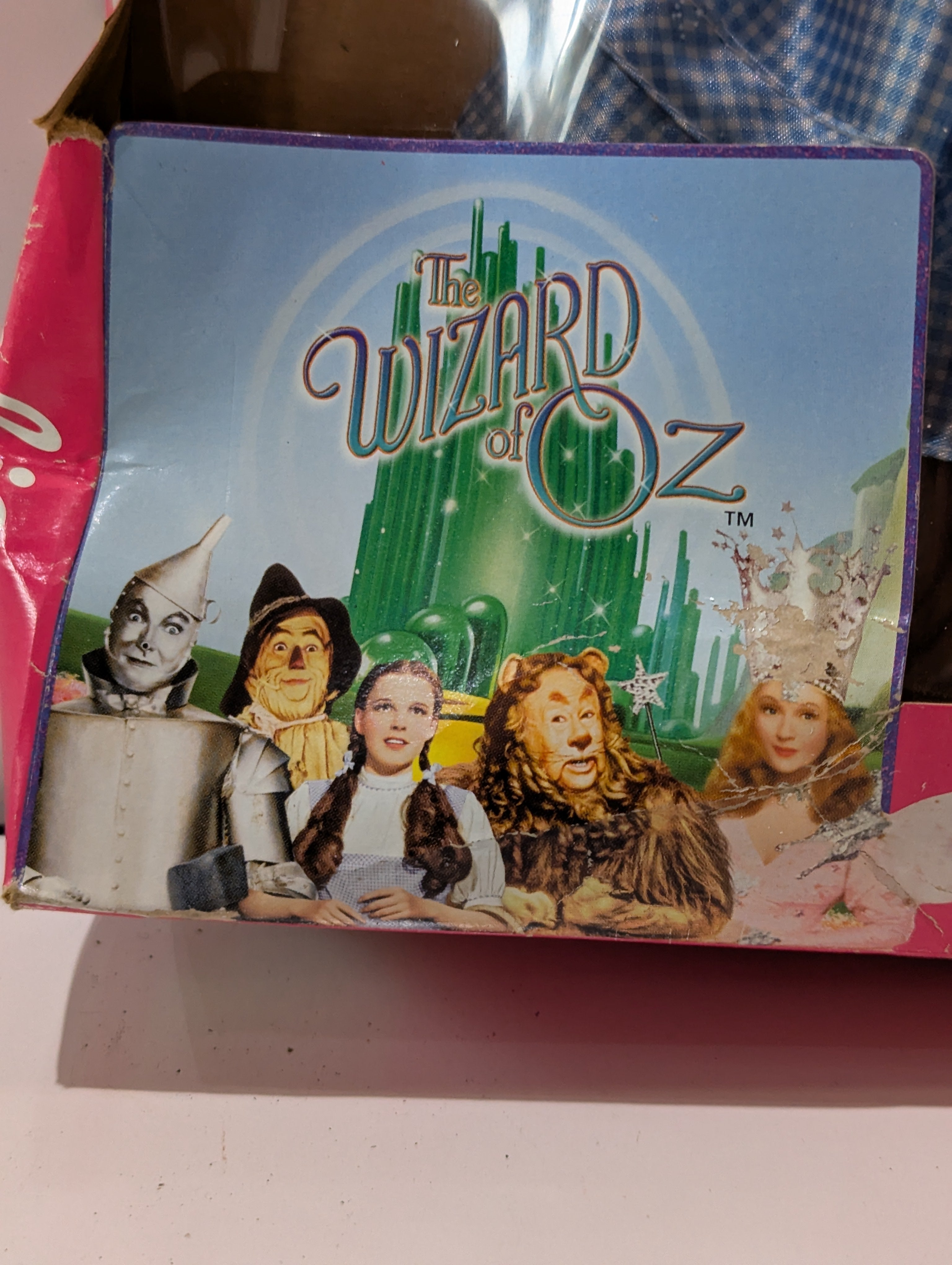 Barbie As Dorothy The Wizard Of Oz Talking Doll Mattel NRFB Collector Display
