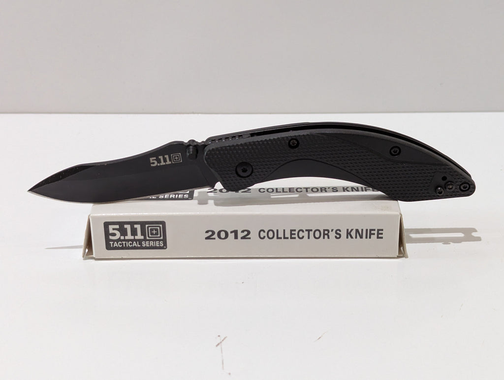 5.11 Tactical 2012 Collector's Knife Limited Edition Folding Knife Black Boxed