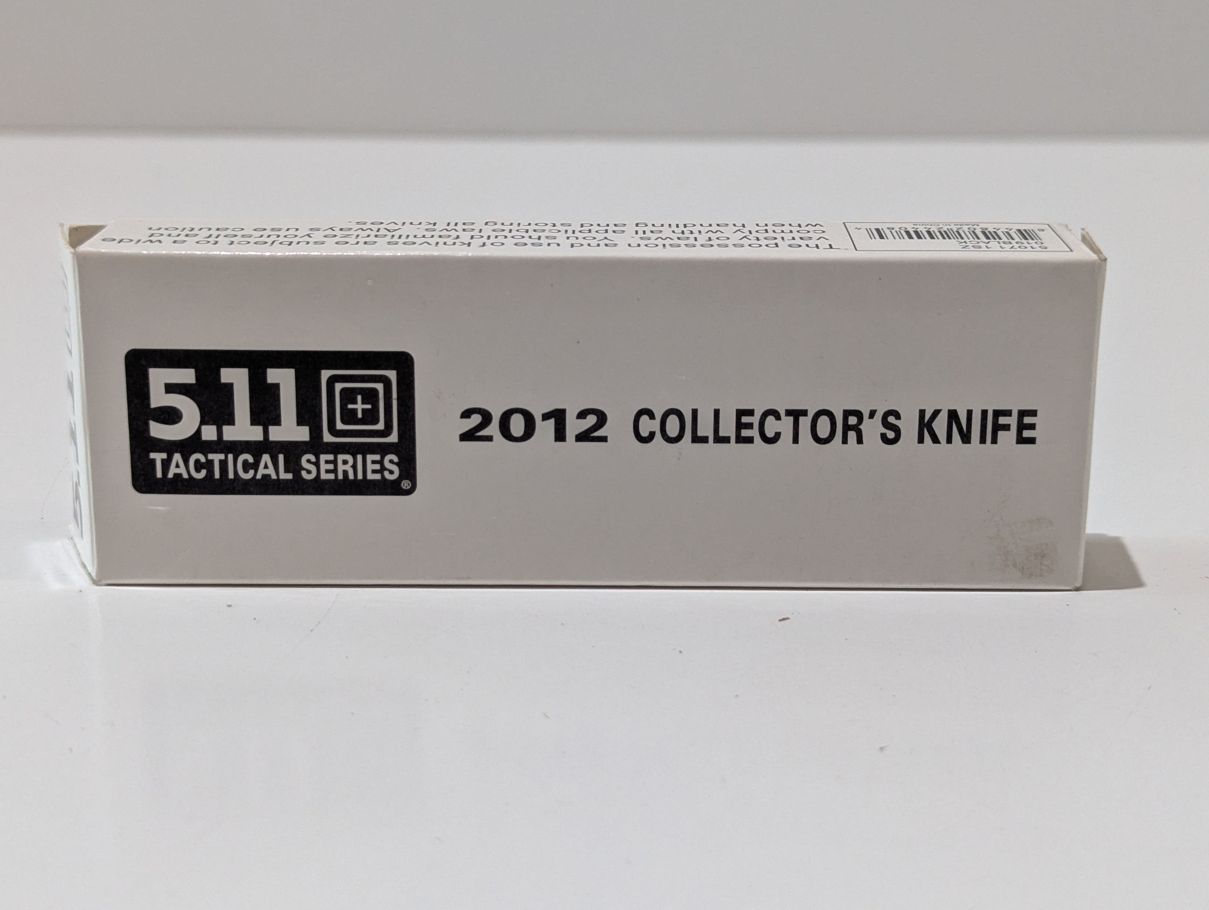 5.11 Tactical 2012 Collector's Knife Limited Edition Folding Knife Black Boxed
