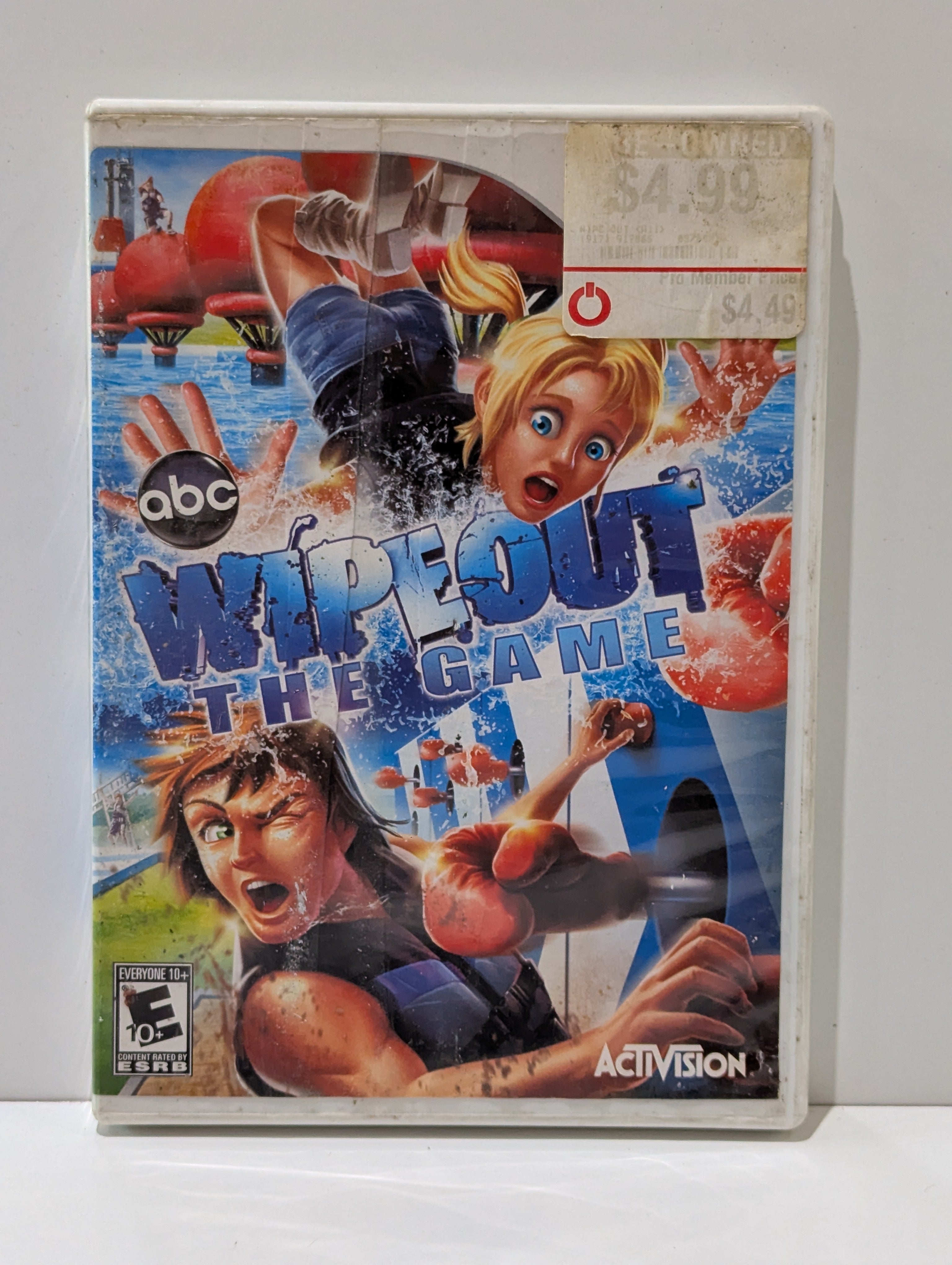 Wipeout The Game Nintendo Wii Video Game Activision ABC TV Show Party Family Game