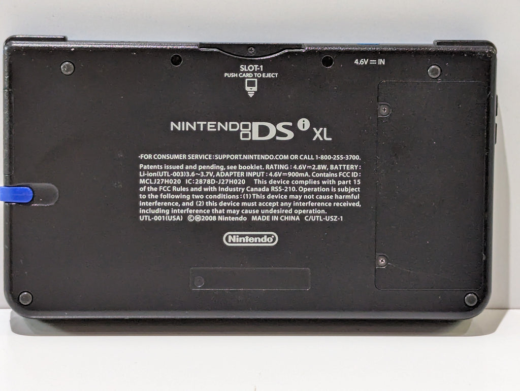 Nintendo DSi XL Blue Handheld Console System UTL-001 Tested Cosmetic Wear OEM
