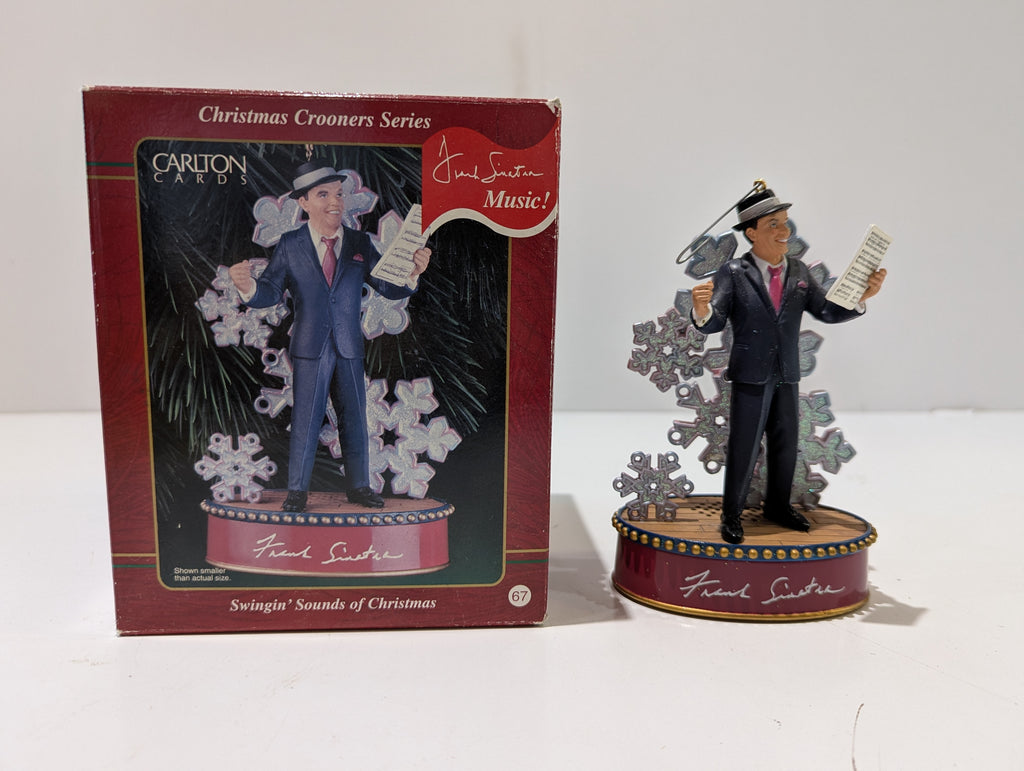 Carlton Cards Frank Sinatra Christmas Crooners Series Music Ornament Boxed 67