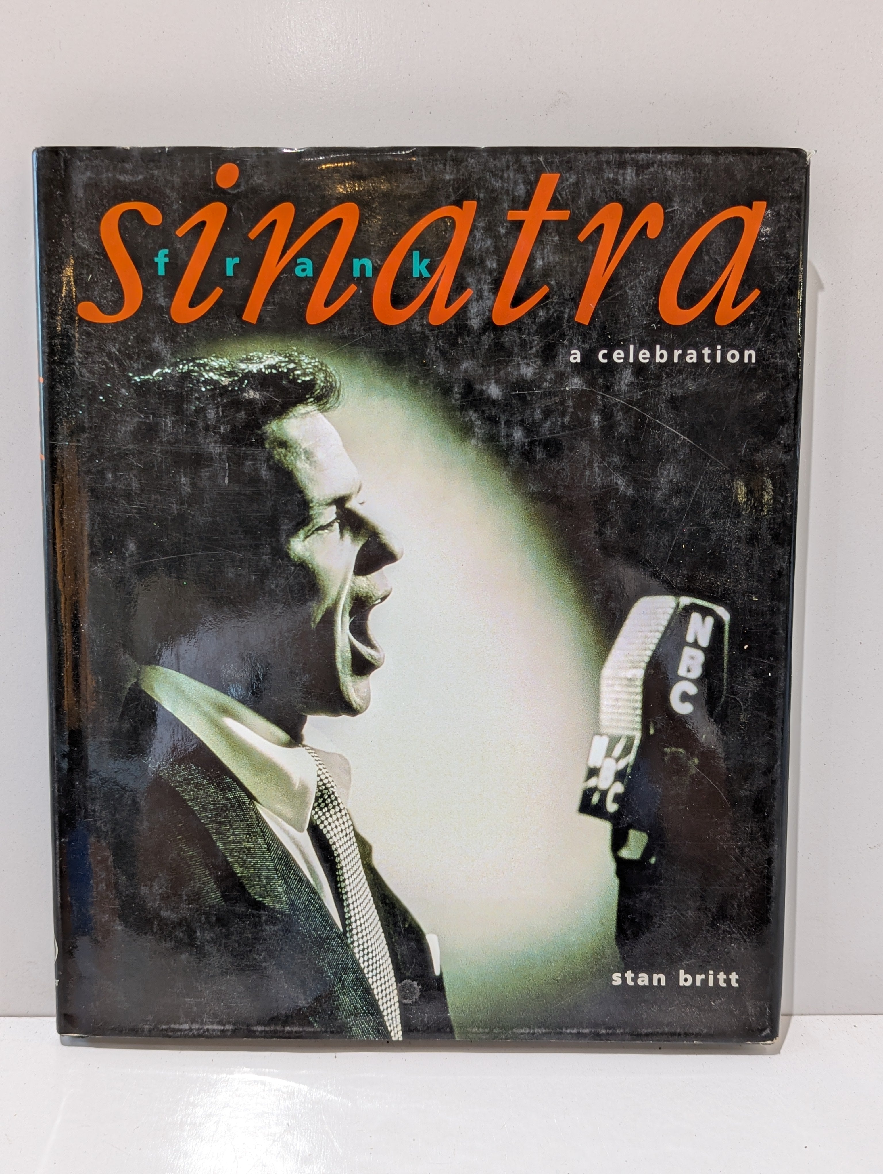 Frank Sinatra A Celebration Stan Britt Hardcover Coffee Table Book Biography Rare