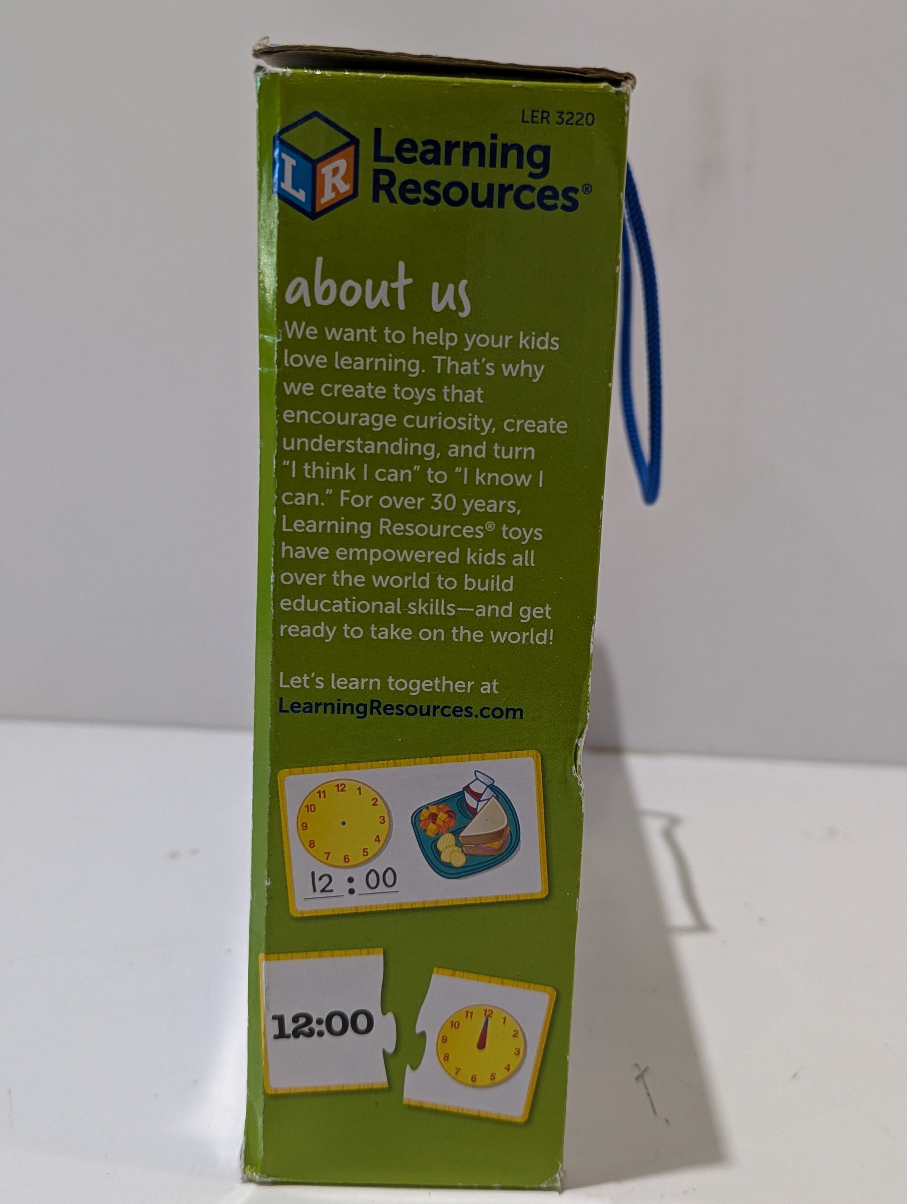 Learning Resources LER3220 Time Activity Set 41 Piece Educational Teaching Toy