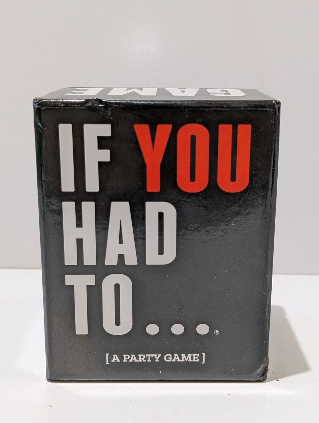 If You Had To... Party Card Game DSS Games 250 Cards Adult Conversation Game Ages 17+