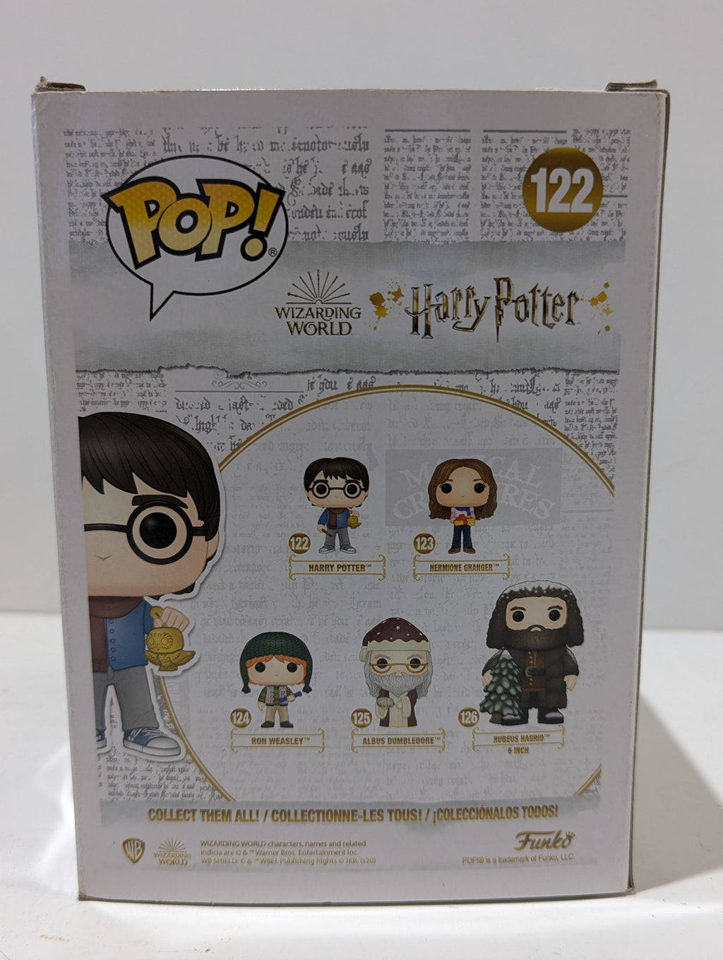 Funko Pop! Harry Potter #122 Wizarding World Golden Snitch Vinyl Figure In Box