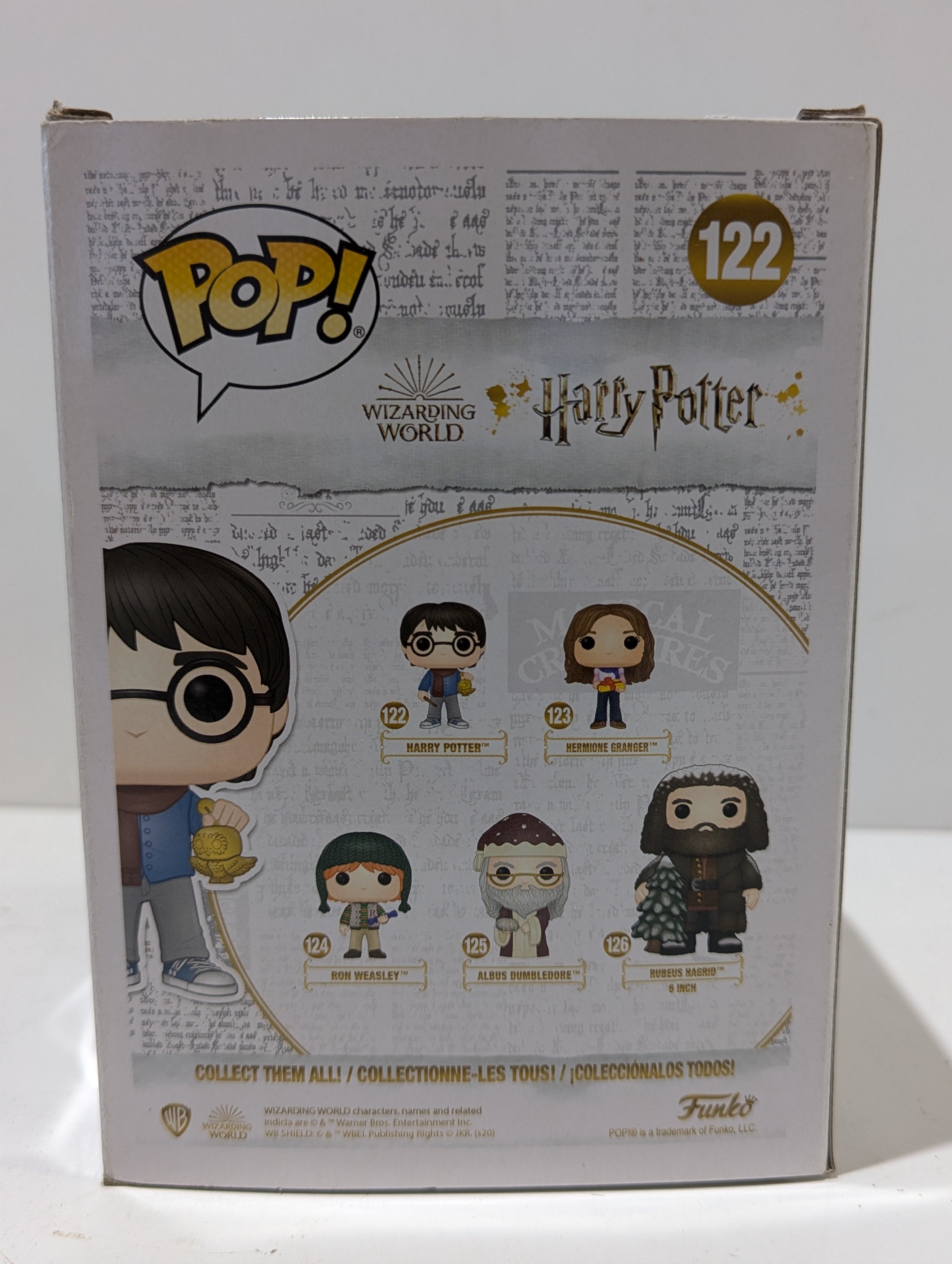 Funko Pop! Harry Potter #122 Wizarding World Golden Snitch Vinyl Figure In Box