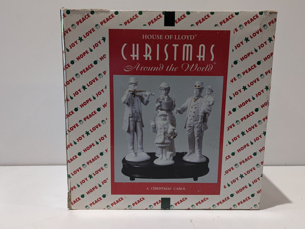 Vintage House Of Lloyd Christmas Around The World A Christmas Carol Figurine Set