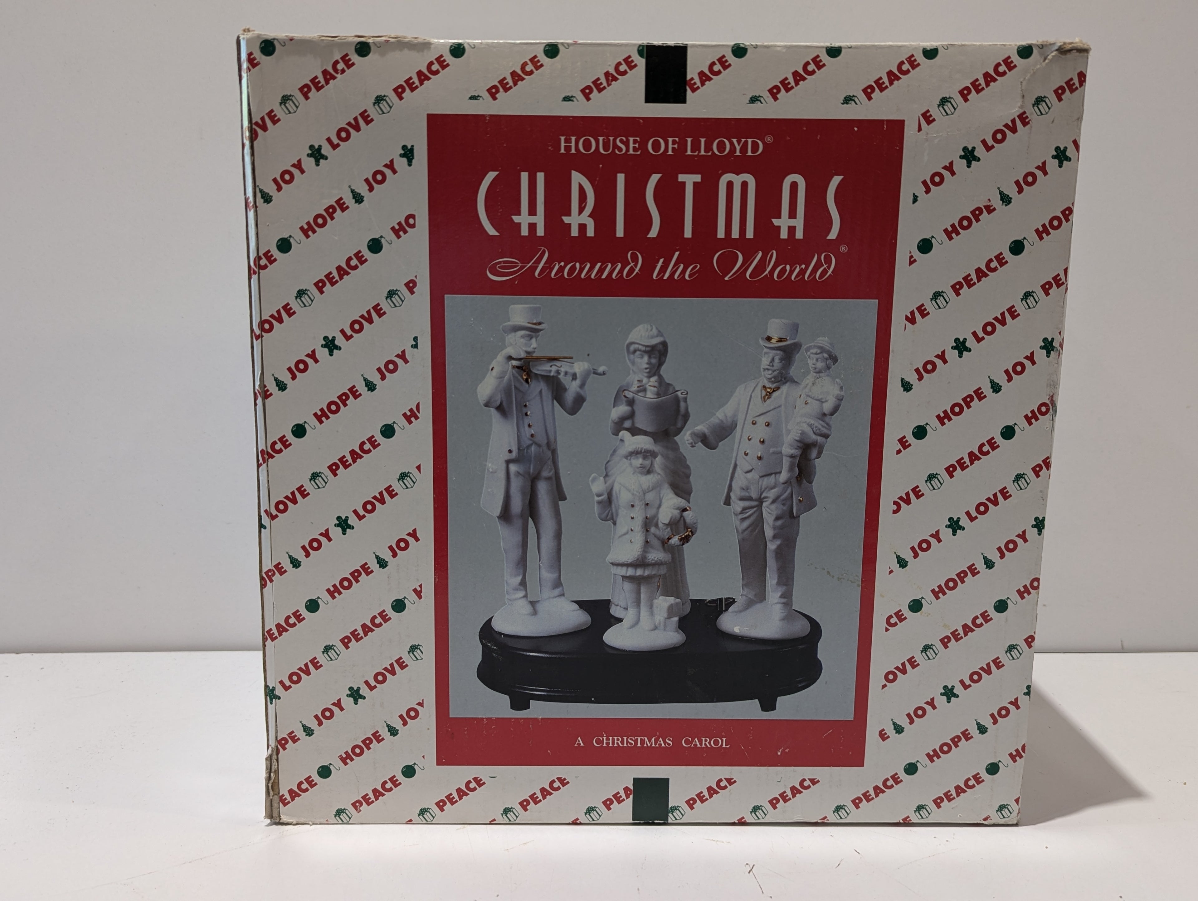 Vintage House Of Lloyd Christmas Around The World A Christmas Carol Figurine Set
