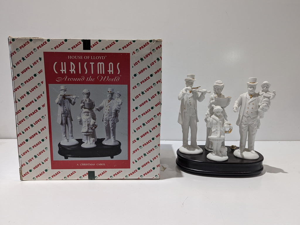 Vintage House Of Lloyd Christmas Around The World A Christmas Carol Figurine Set