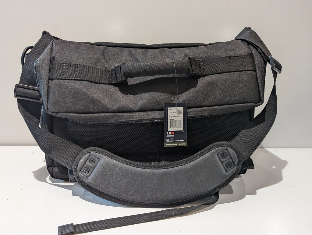 5.11 Tactical Wingman Patrol Bag Black Duty Gear Messenger Laptop Shoulder Bag
