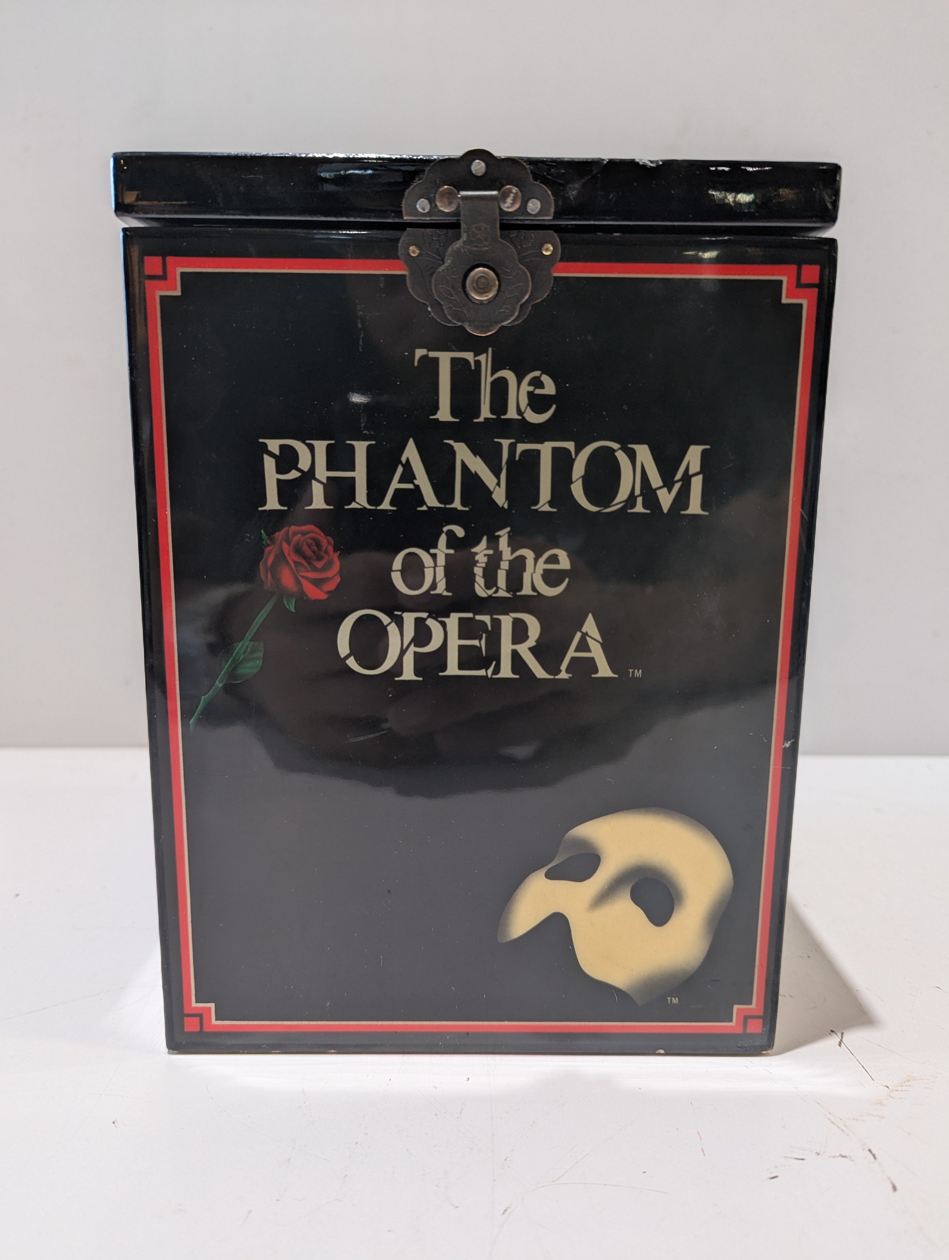 The Phantom Of The Opera Animated Jack-In-The-Box Music Box Collectible Decor