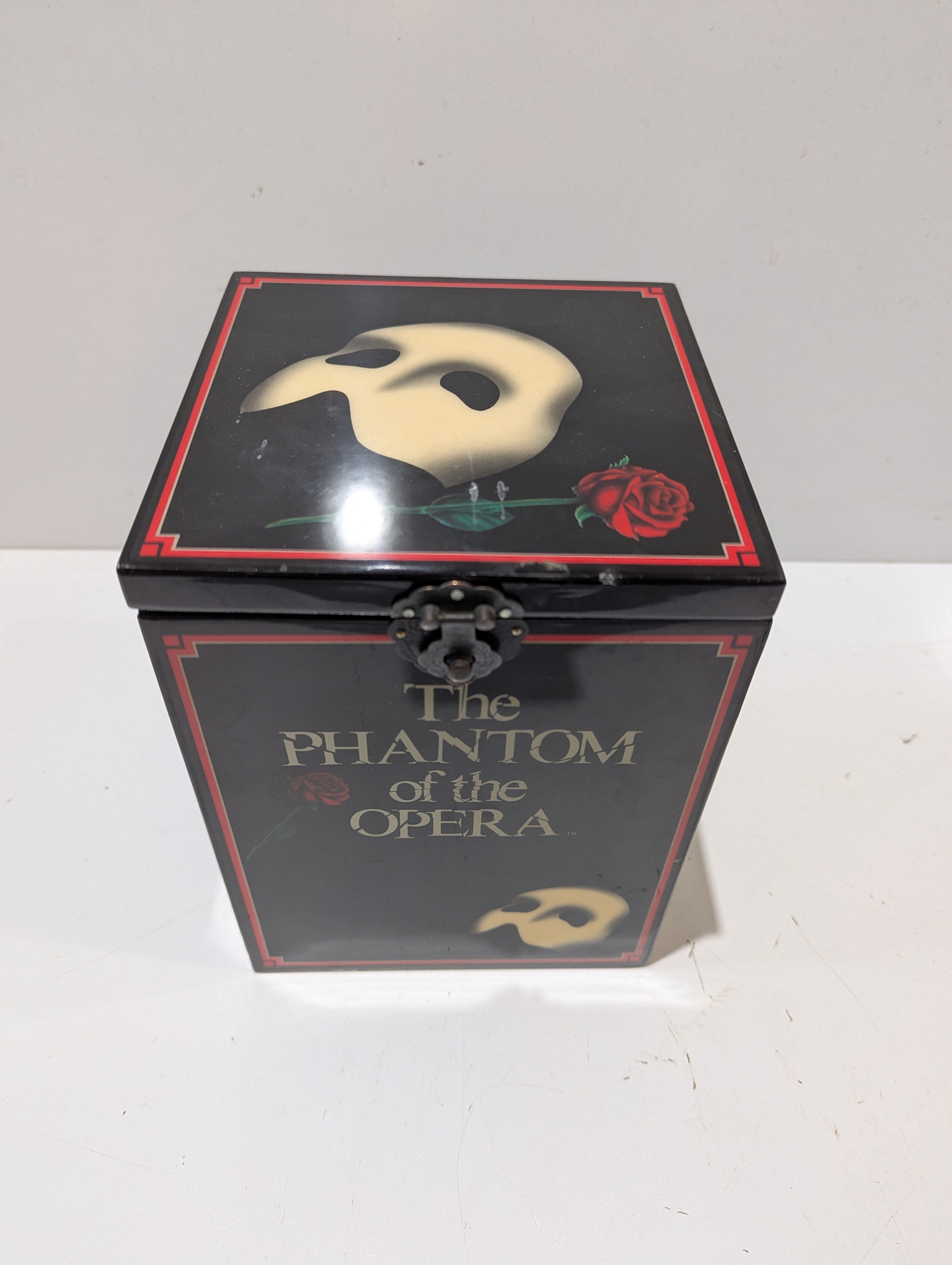 The Phantom Of The Opera Animated Jack-In-The-Box Music Box Collectible Decor