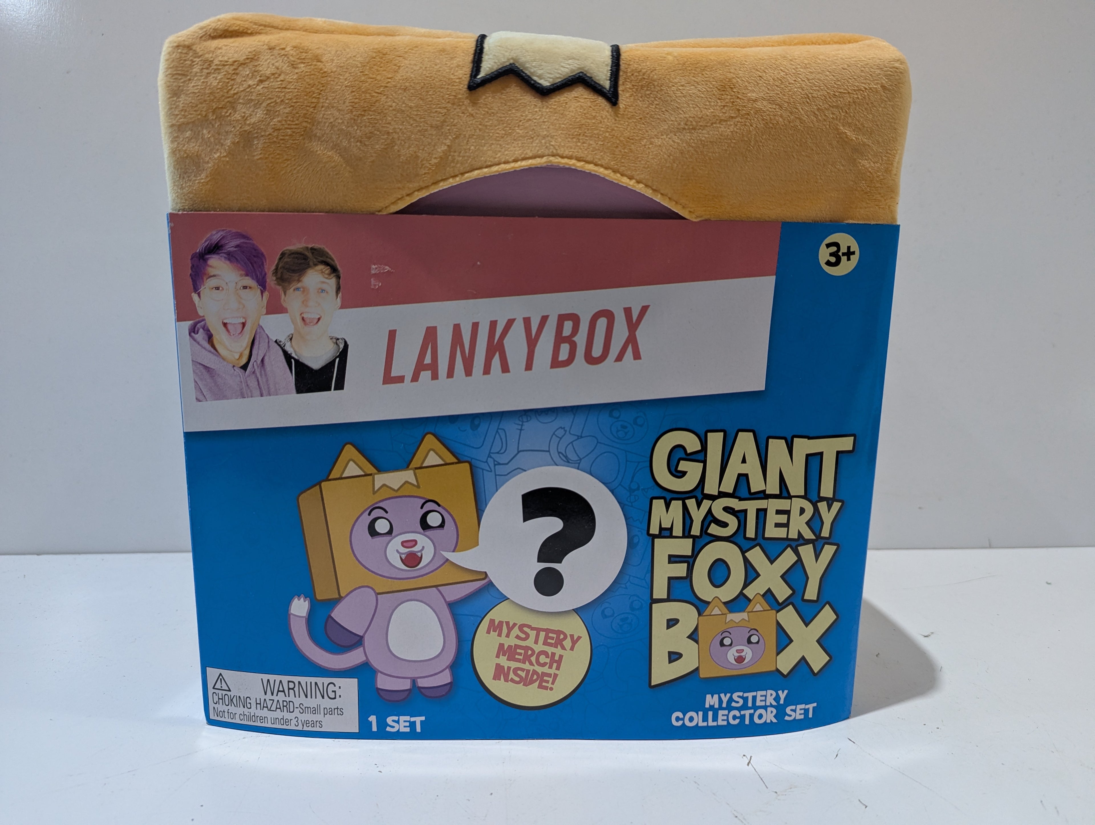 LankyBox Giant Mystery Foxy Box Plush Collector Set Mystery Merch New In Box