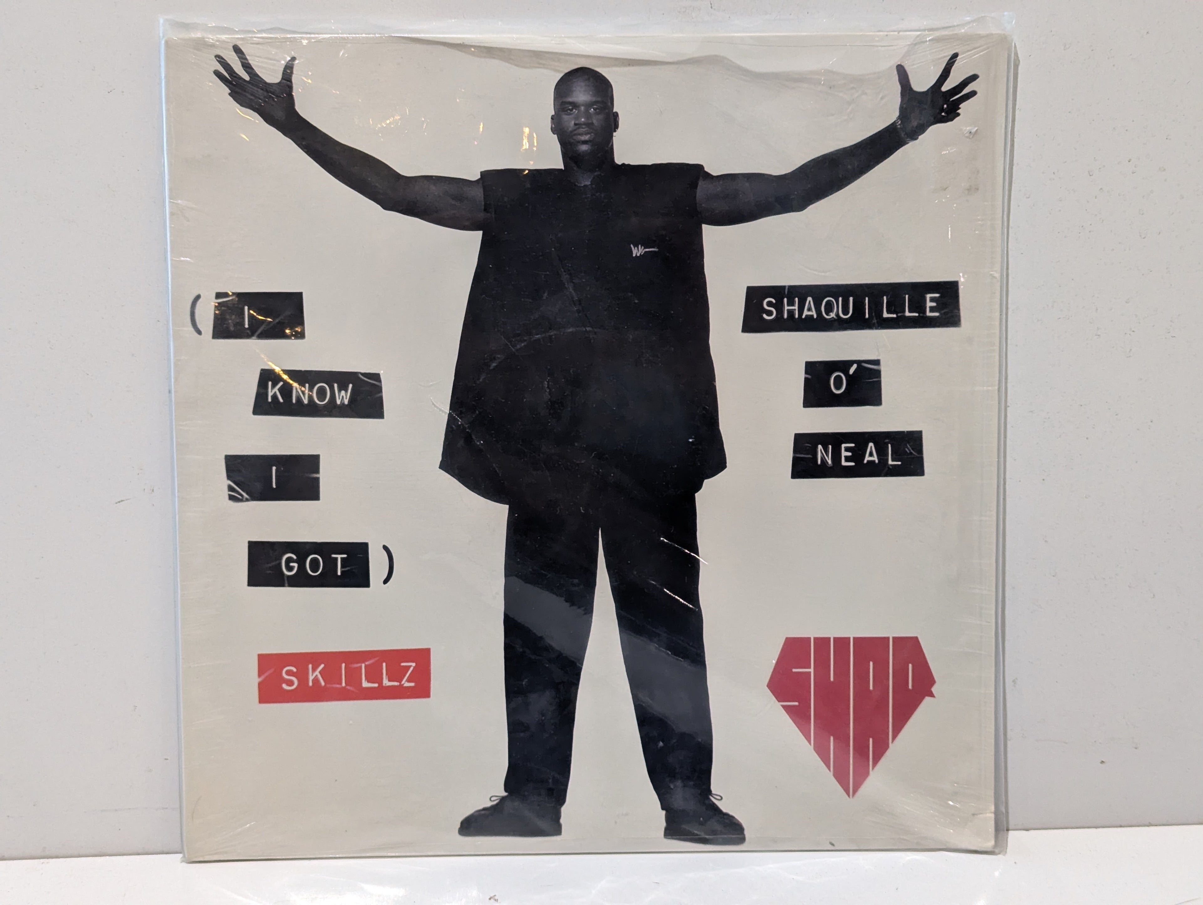 Vintage Shaquille O'Neal I Know I Got Skillz Hip Hop Rap LP Vinyl Record Album