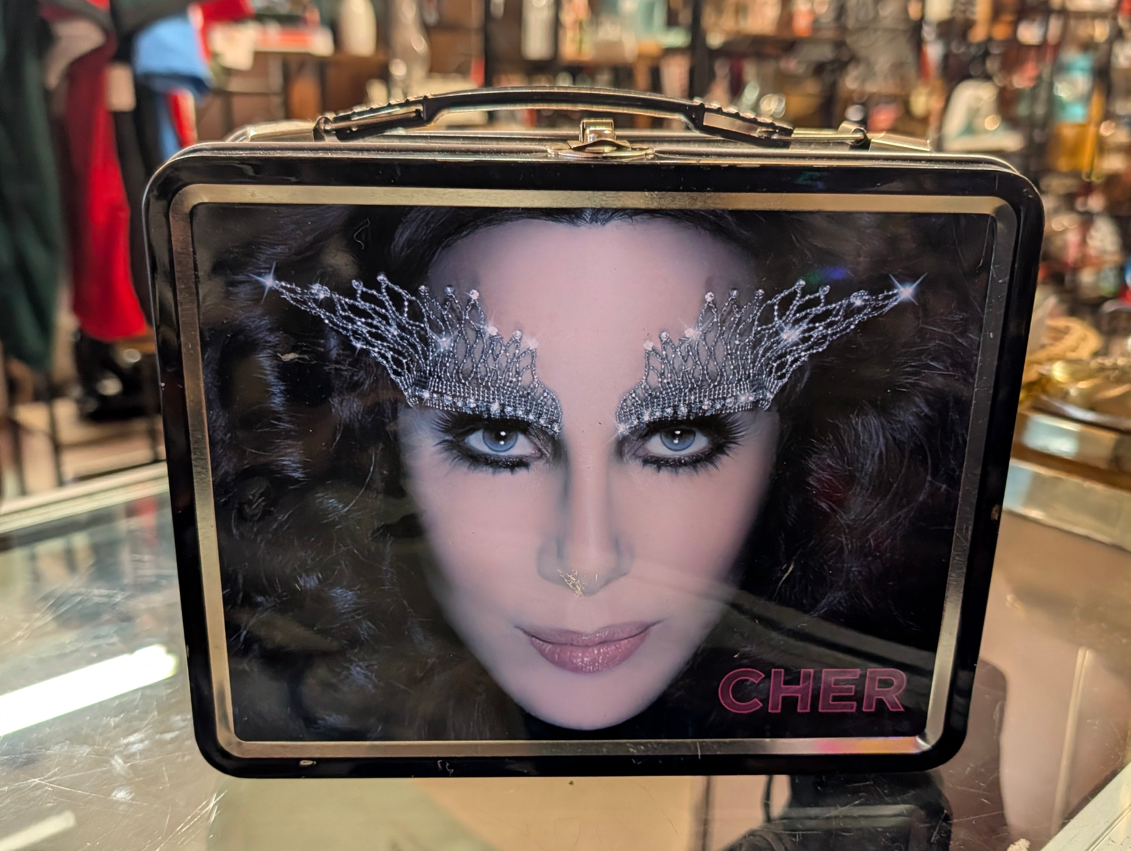 Cher 2019 Here We Go Again Tour Metal Lunch Box Collectible Pop Culture Tin Case