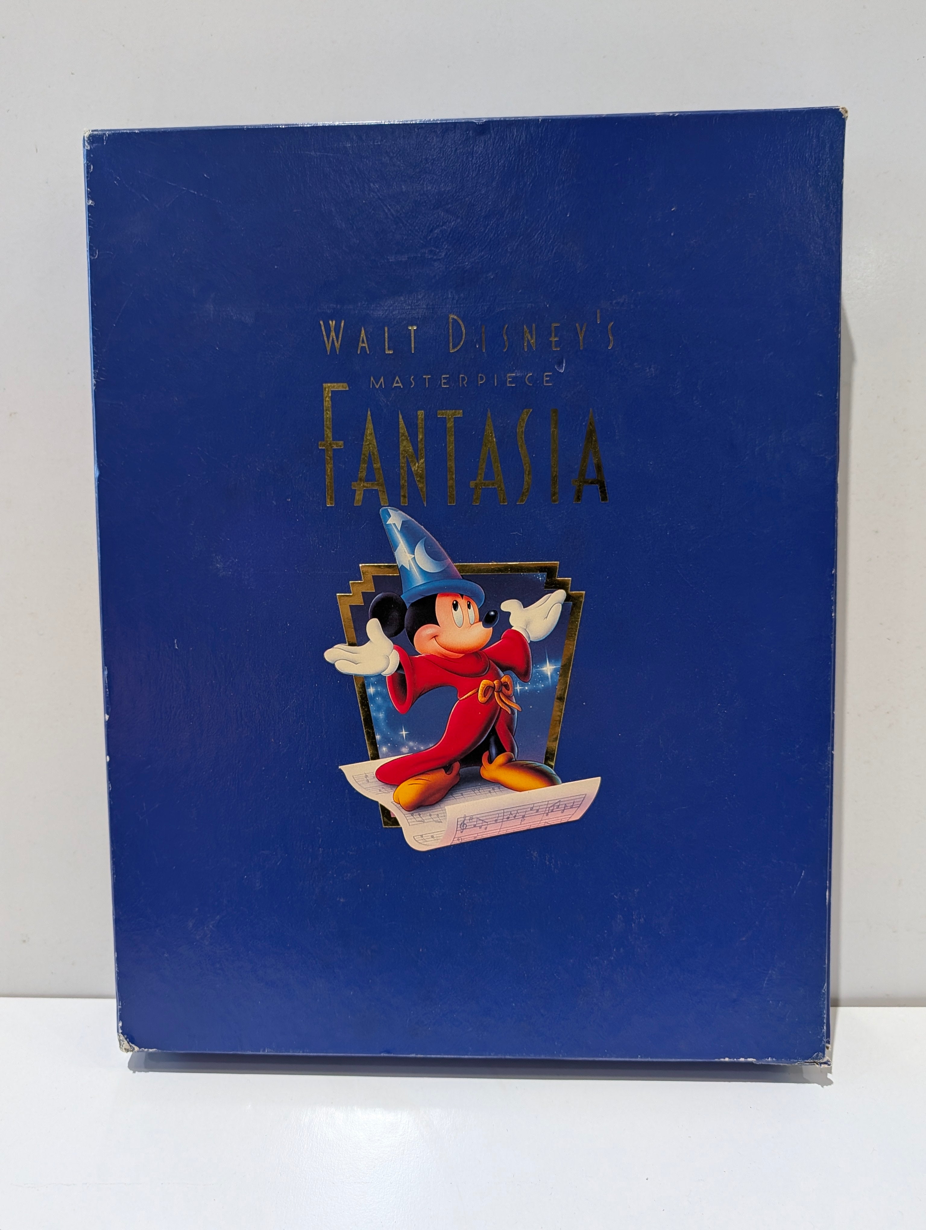 Vintage Walt Disney's Masterpiece Fantasia Deluxe Commemorative VHS Collector Box Set Complete