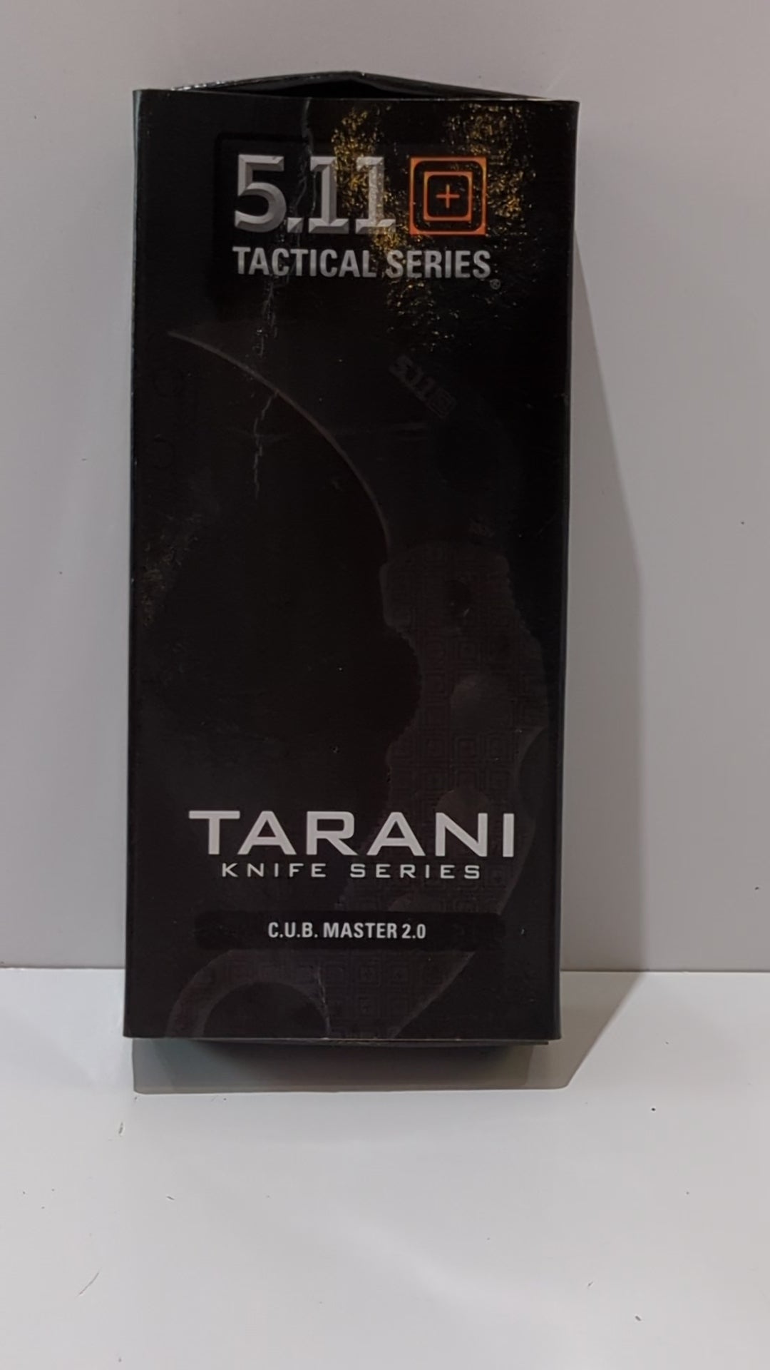 5.11 Tactical Tarani C.U.B. Master 2.0 Folding Karambit Knife S30V Gray G10 Boxed